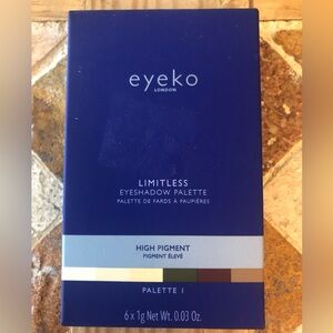 Makeup Eyeko London Limitless High Pigment Eyeshadow Palette # 1 (6 shades) NIB